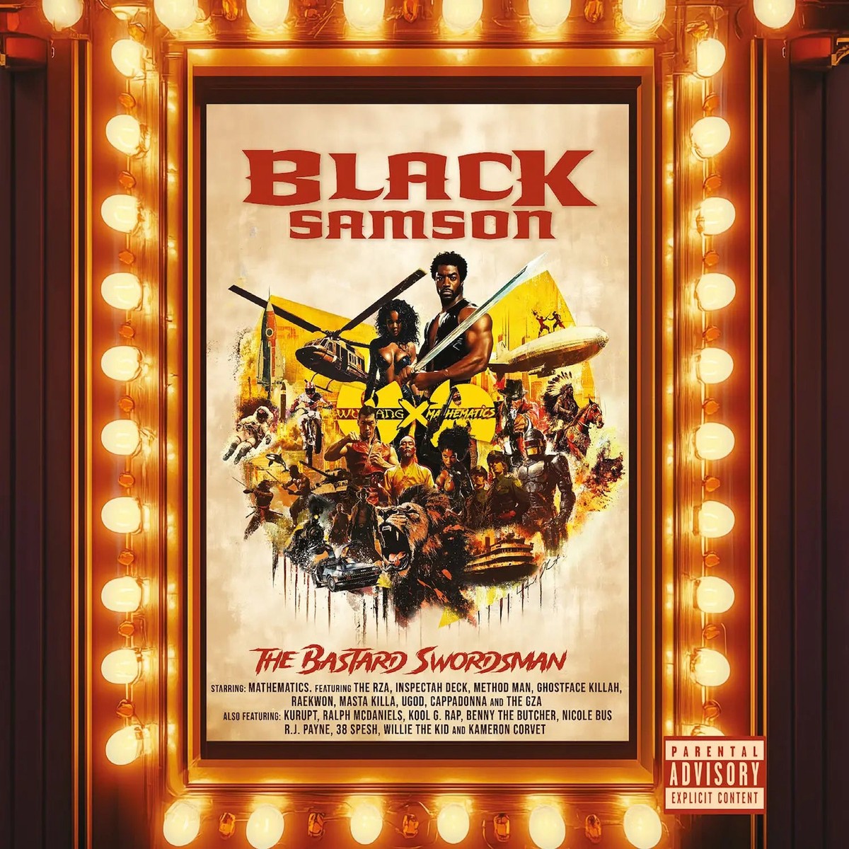 Wu-Tang Clan X Mathematics - Black Samson-The Bastard Swordsman [CD]