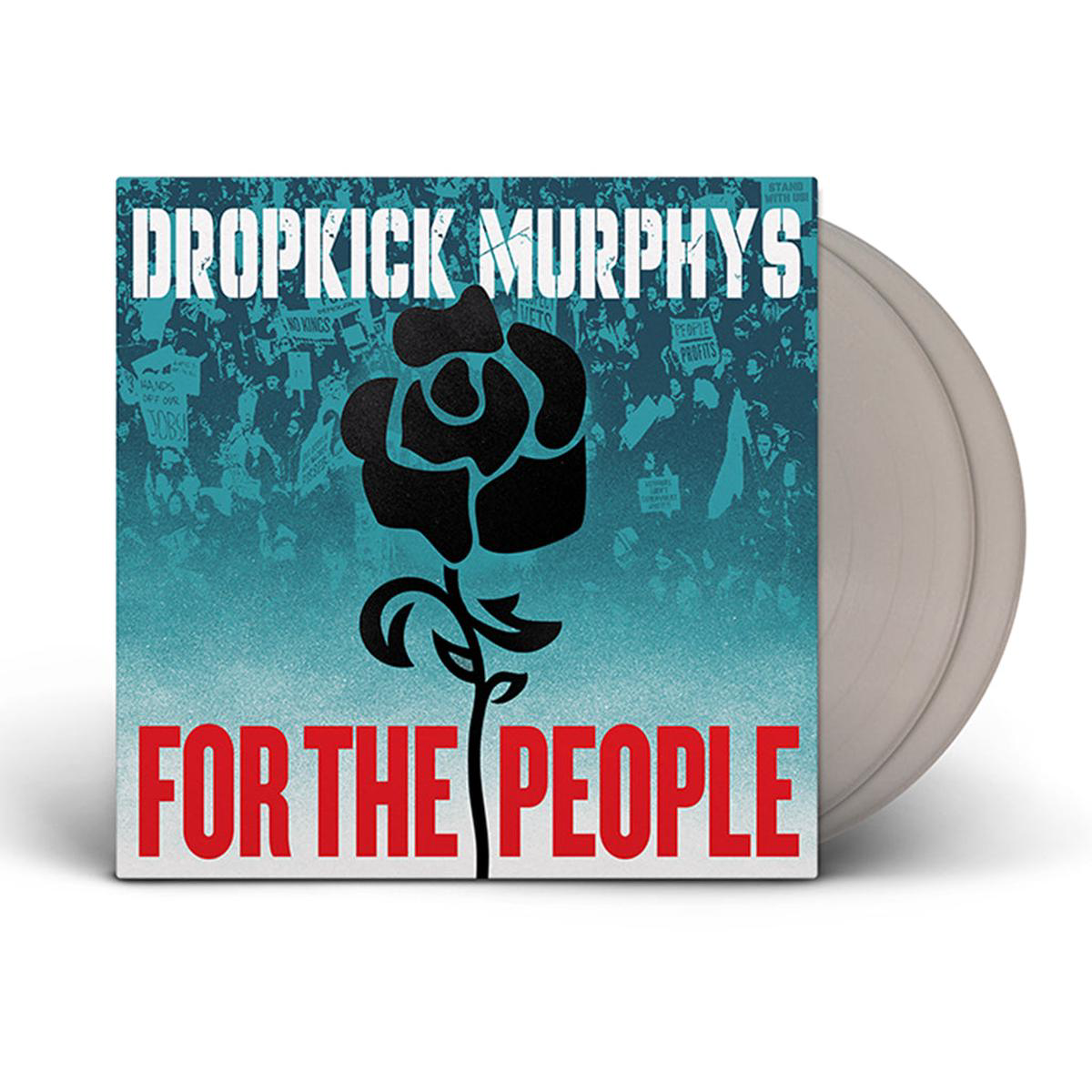 DROPKICK MURPHYS 8211 For The People (w fold-out poster) 8211 2LP 8211 Gatefold Silver Vinyl