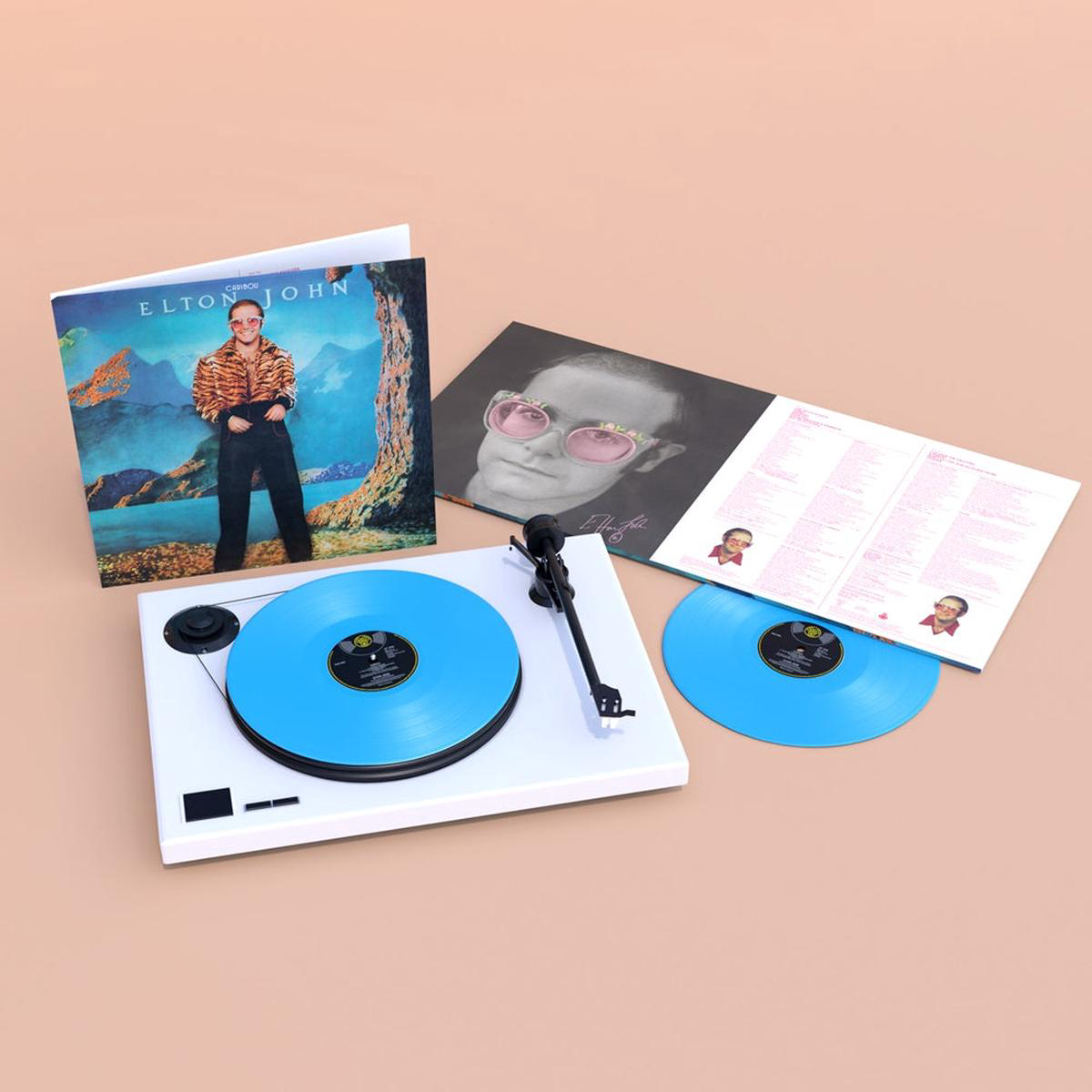 Elton John Caribou Vinyl LP Sky Blue RSD 2024 8211 Default Title