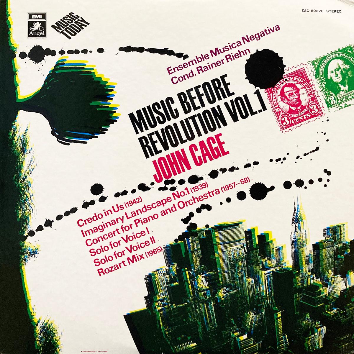 Ensemble Musica Negativa Music Before Revolution Vol.1 John Cage