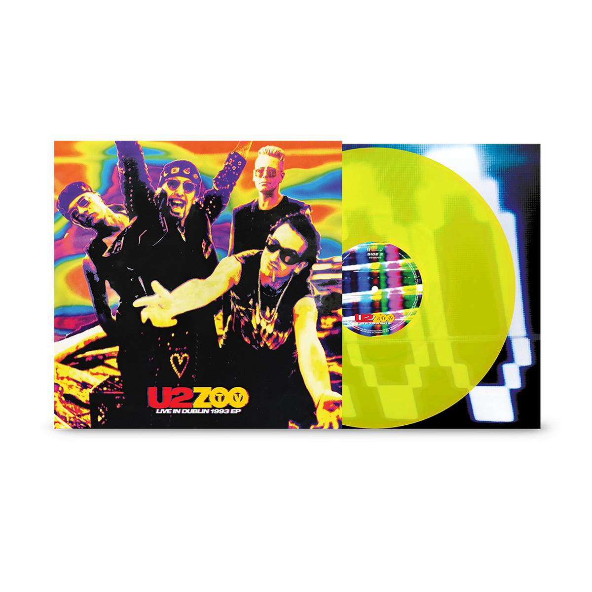 ZOO TV Live in Dublin 1993 EP 8211 U2 Colour Vinyl