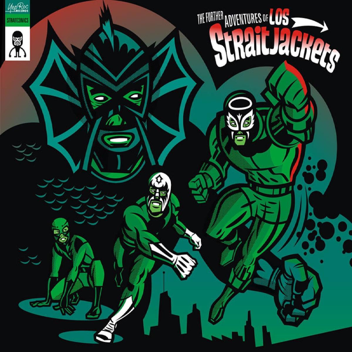 (PRESALE 7/31/26) The Further Adventures Of Los Straitjackets (Green Vinyl) | Mint (M) Mint (M) - - ROCK *NEW/COLOR*