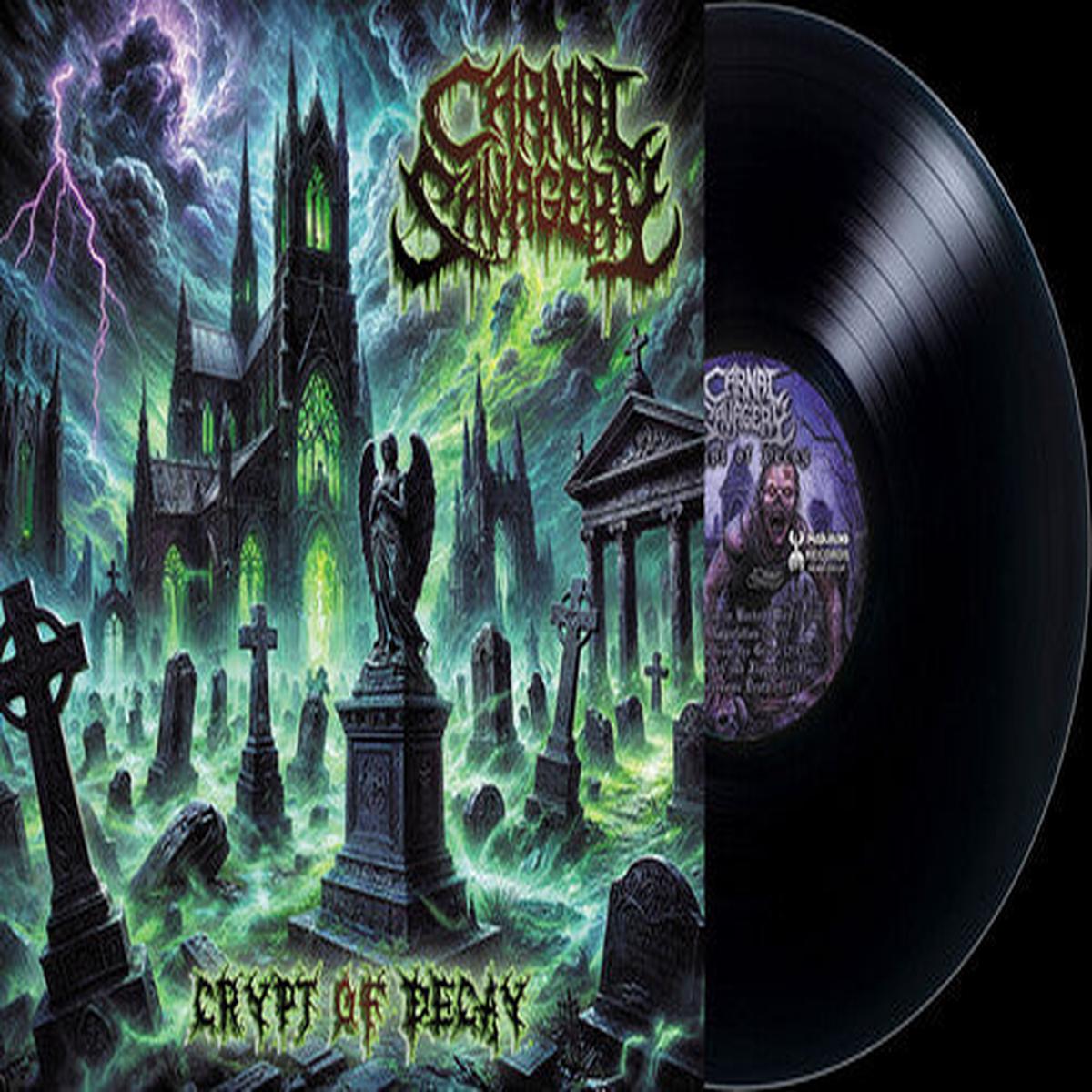 (PRE-ORDER 12/26/2025) Crypt of Decay [Explicit Content] (Limited Edition VINYL) | - - METAL *NEW*