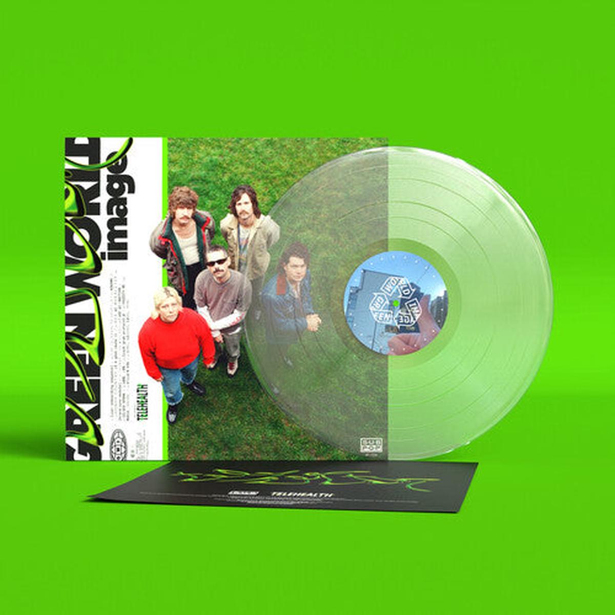 (PRESALE 5/15/26) Green World Image (CRYSTAL CLEAR VINYL) | Mint (M) Mint (M) - - ALT/INDIE *NEW/COLOR*