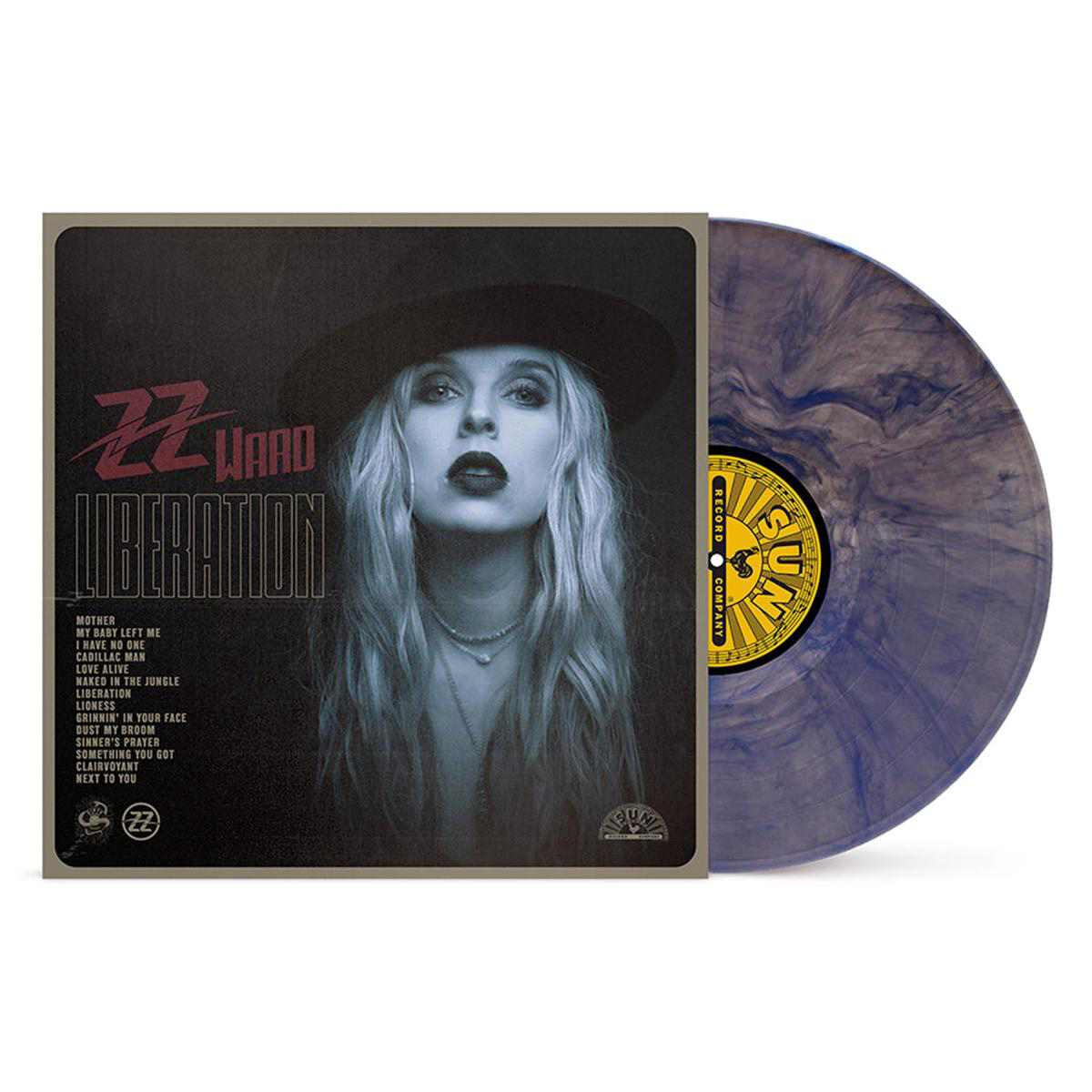 ZZ WARD 8211 Liberation 8211 LP 8211 8217Psychedelic Waves8217 Coloured Vinyl APR 18