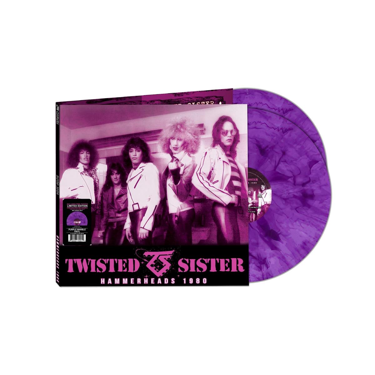 (PRE-ORDER 12/26/2025) Hammerheads 1980 [Limited Edition Purple Marble Vinyl] [2xLP] | - - ROCK *NEW/COLOR*