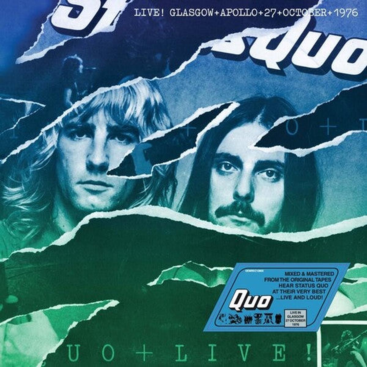 (PRE ORDER 4/24/26) Live In Glasgow 27Th October 1976 (2xVINYL) | - - ROCK *NEW*