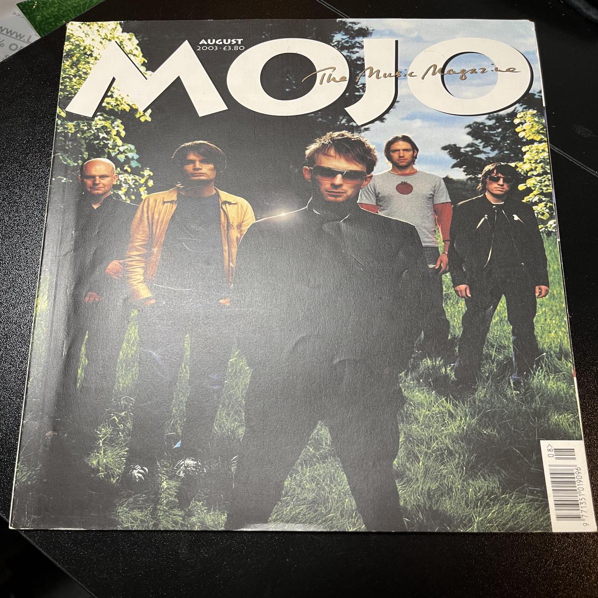 -. - RADIOHEAD MOJO AUGUST 2003 music magazine | - -