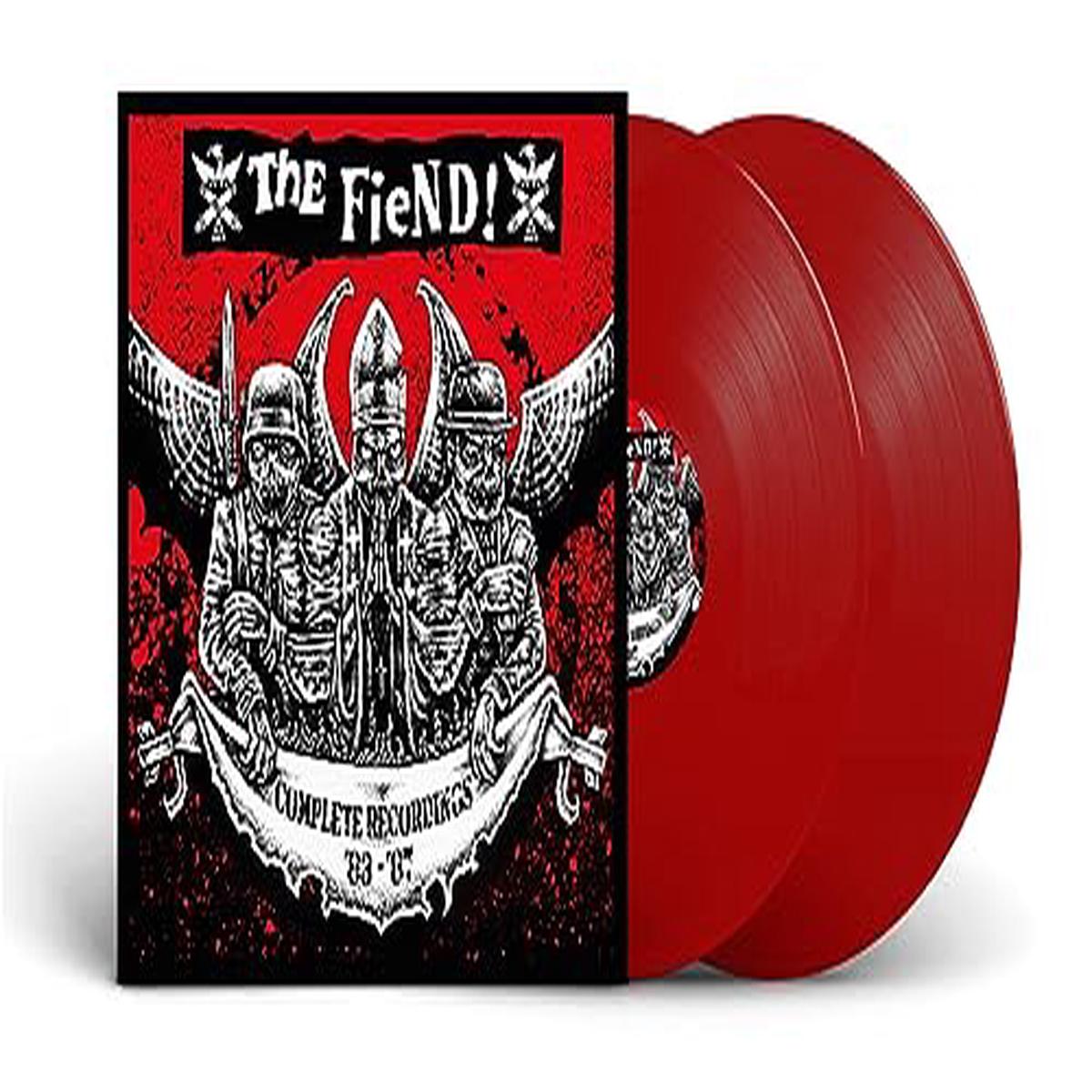 0334155195 Fiend Complete Recordings 1983-1987 (Red Vinyl 2Lp) - Default Title