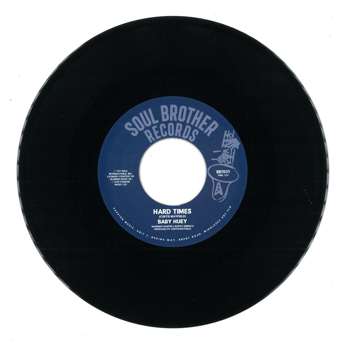 (PRESALE 5/8/26) Hard Times / Listen To Me (VINYL 7") | Mint (M) Generic